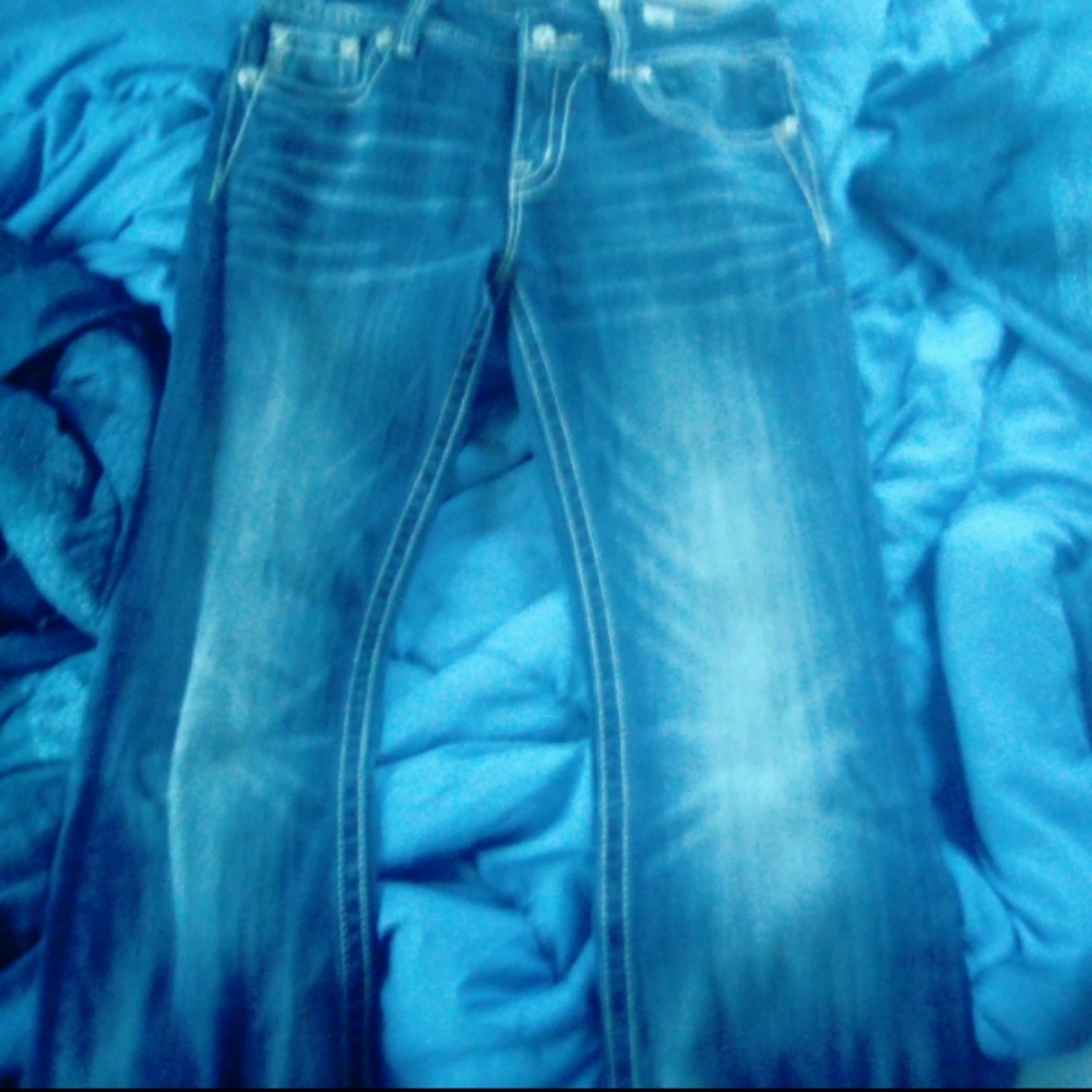 Silver jeans